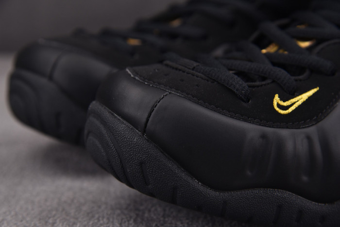 Nike Air Foamposite Pro Black Metallic Gold  624041-009