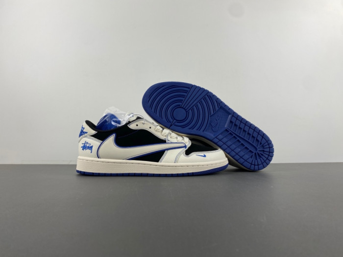 Fragment x Travis Scott x Supreme  Air Jordan 1 Low  SJ2068-127