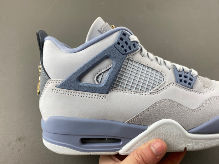 Jordan 4 Retro NCAA UNC Tar heels PE  HV9204-407