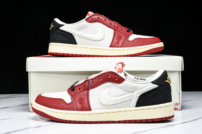 Trophy Room x Air Jordan 1 Low OG “Home”  HV6157-100
