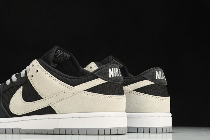 SB Zoom Dunk Low Pro Black Wolf Grey White   854866-001