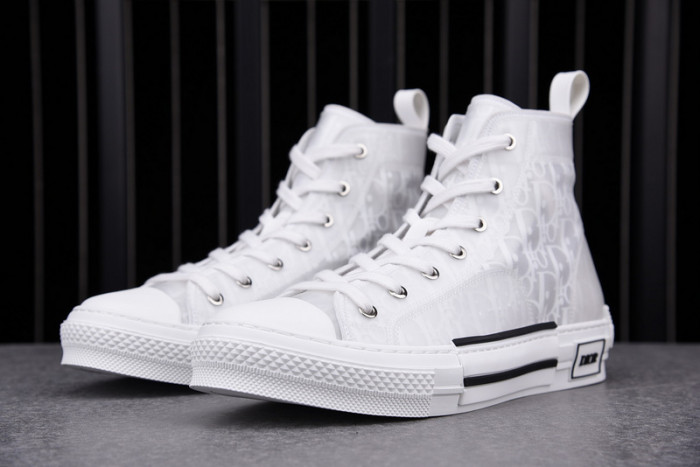 D1R* B23 Oblique High Top Sneakers white T004801-1035
