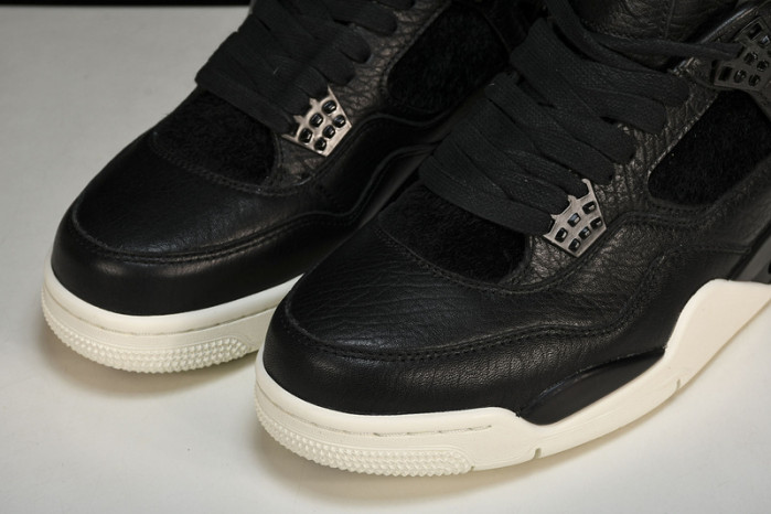 Jordan 4 Retro Pony Hair Black  819139-010