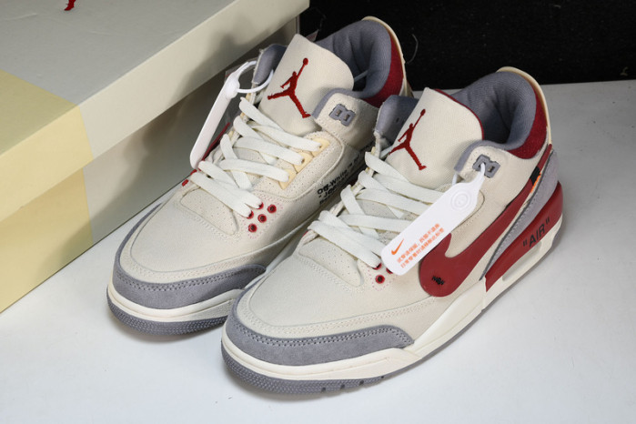 off white x Air Jordan 3 “Palomino” DH7139 123
