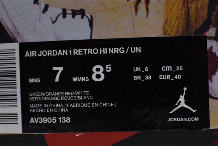 SoleFly Air Jordan 1 High OG Miami Art Basel  AV3905-138