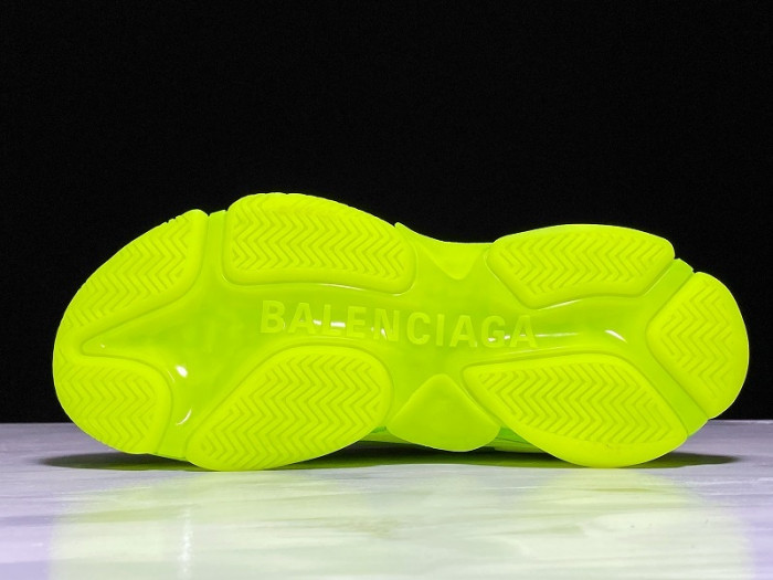 BL TRIPLE S TRAINERS CLEAR SOLE FLLO YELLOF  541624 W09O1 9002