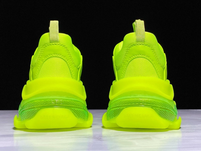 BL TRIPLE S TRAINERS CLEAR SOLE FLLO YELLOF  541624 W09O1 9002