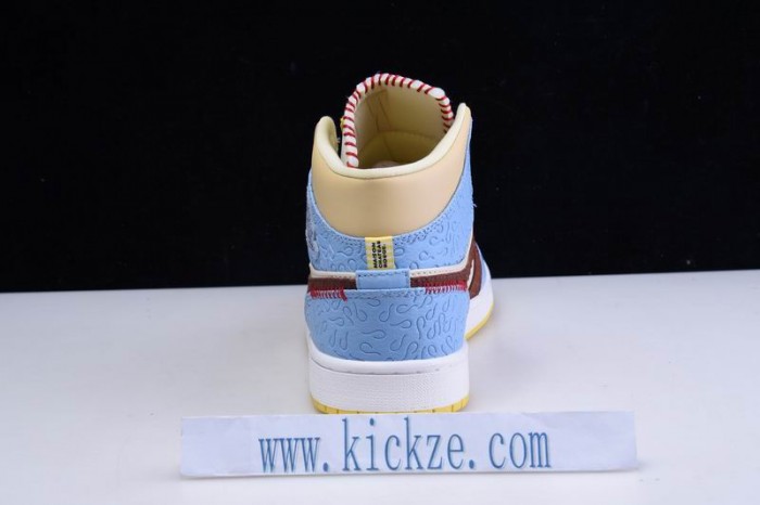 Air Jordan 1 Mid SE Fearless Maison Chateau CU2803-200