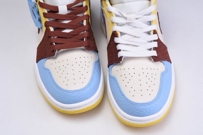 Air Jordan 1 Mid SE Fearless Maison Chateau CU2803-200
