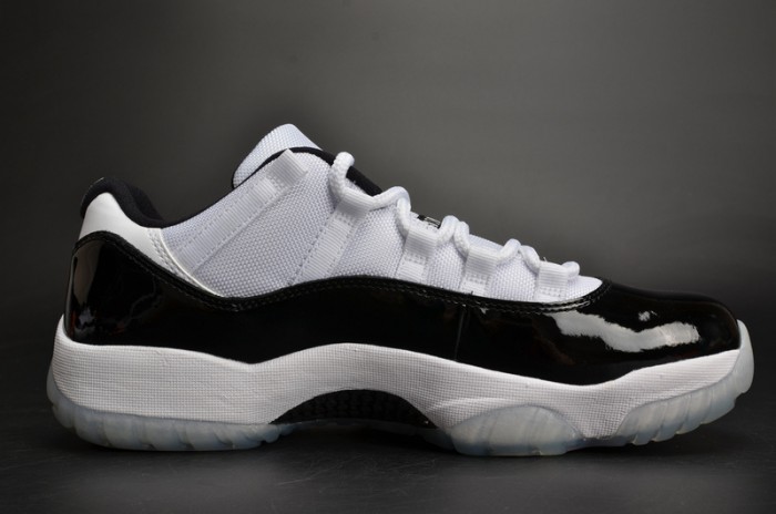AIR JORDAN 11 RETRO LOF "CONCORD" BLACK/ WHITE  mens 528895-153
