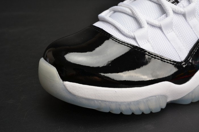 AIR JORDAN 11 RETRO LOF "CONCORD" BLACK/ WHITE  mens 528895-153