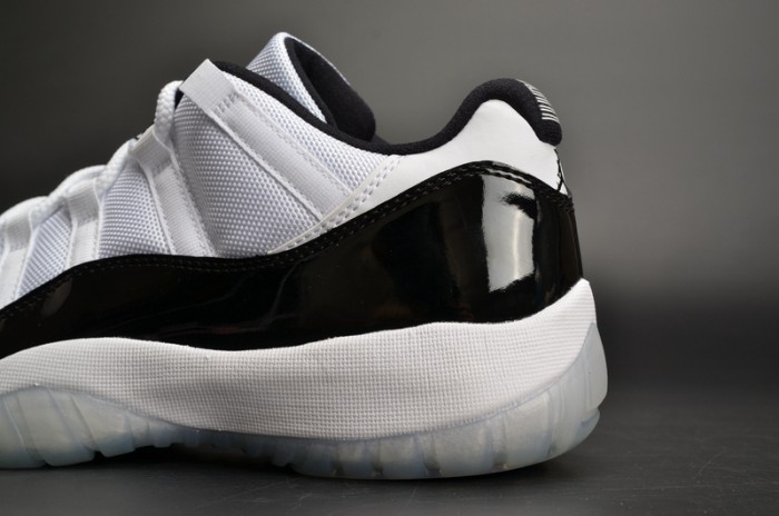 AIR JORDAN 11 RETRO LOF "CONCORD" BLACK/ WHITE  mens 528895-153