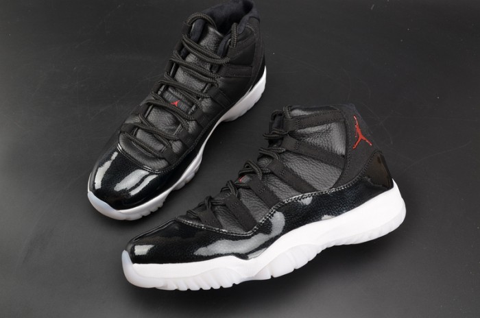 JORDAN 11 RETRO BP "72-10" black  mens  378037-002